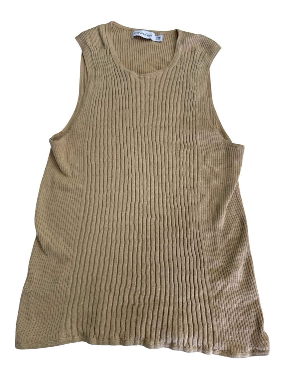 Calvin Klein Lightweight Ribbed Tank Top Size XL